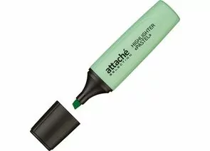 754041 - Маркер выделитель текста Attache Selection Pastel 1-5 мм зелёный 958588 (1)