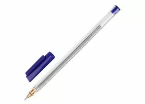 754249 - Ручка шариковая 0,7 мм синий масл. основа (50!) цена за шт.410078 СТАММ (1)