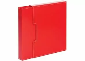 431113 - Папка на 100 файлов в коробе красный (1)