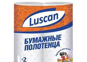 436144 - Полотенца бумажные LUSCAN 2-сл.,с тиснением, 2рул./уп. 317393 (1)