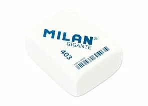 701275 - Ластик каучук. Milan GIGANTE 6,8х5,1х2,8 белый арт. 973198 (1)