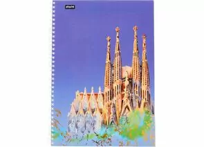 752769 - Бизнес-тетрадь А4,96л,кл,греб,ламин.обл. Attache Selection Travel Spain 1061707 (1)