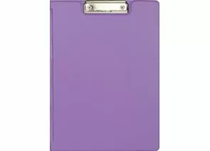 753568 - Папка-планшет с зажимом и крышкой Attache Bright colours A4 сиреневый 1209648 (1)