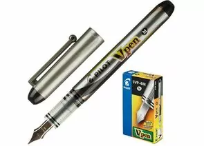 754176 - Ручка перьевая PILOT одноразовая SVP-4M V-Pen, черные чернила, 0,58мм 741535 (1)