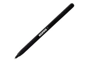 754305 - Ручка шариковая KORES K0R-M Super Slide 0,5мм треу.корп, черн.прорез.корп 1013669 (1)