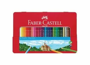 755850 - Карандаши цветные Faber-Castell, 36цв., заточен., метал. кор., 115886 1197876 (1)