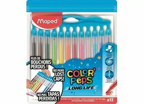 755955 - Фломастеры MAPED COLORPEPS LONG LIFE 12 шт. 845045 733548 (1)