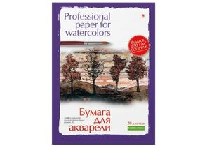 756546 - Папка для рисования акварелью А3,20л,блок ГОЗНАК 200гр 4-020 дизайн в ассор 888158 (1)