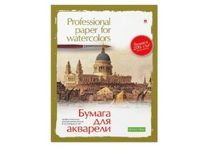 756549 - Папка для рисования акварелью А4,8л,блок ГОЗНАК 200гр 4-006 дизайн в ассорт 888157 (1)