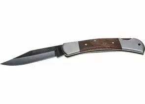 551619 - Нож STAYER складной с деревянными вставками, большой (1)