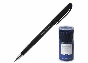 754245 - Ручка шарик масляная Softwrite Black 0,5 мм синяя 20-0085 1157506 (1)