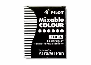 756920 - Чернила Чернильный картридж PILOT Parallel Pen черные 6 шт/уп IC-P3-S6 B 1006829 (1)