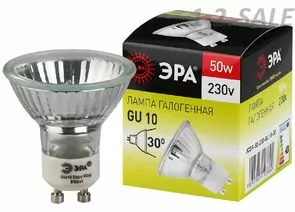 167160 - Лампа галоген. ЭРА JCDR GU10 230V 50W JCDR-50-230-GU10 (1)