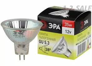 167168 - Лампа галоген. ЭРА MR16 GU5.3 12V 35W MR16-35-12-GU5.3 (1)