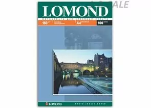 607479 - Фотобумага Lomond матовая 100лист. А4 160г/м2 (010 2005) (1)