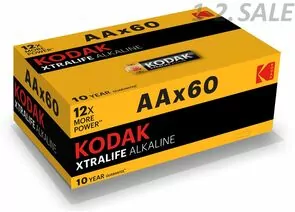 680993 - Элемент питания Kodak XTRALIF LR6-60 (4S) (ОПТ.уп. по 15спаек 4S) (кратно 60шт!!!) (1)