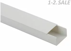 686439 - ЭРА Кабель-канал ПВХ 40х25 белый 2м (40м! в уп., цена за 1м) KK-W-40-25 9299 (1)