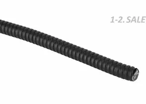 686477 - ЭРА металлорукав оцинк. в ПВХ-изол. MT-RZ-CPng-50-20 Р3-ЦПнг-50 (черный) с протяжкой 20м 1227 (1)