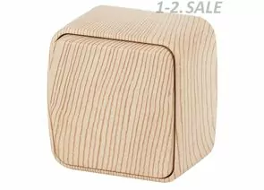 710069 - ЭРА Intro Polo выкл. ОУ 1кл. 10А, сосна 3-101-11 (замена на 814803) (1)