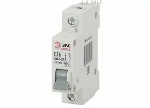 715044 - ЭРА SIMPLE автоматический выкл. ВА47-29 1P 6А 4,5кА х-ка C mod-01 (1)