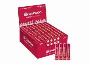 763088 - Элемент питания Daewoo Energy Alkaline LR03/286 4S (1)