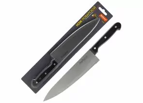 716298 - Нож поварской CLASSICO MAL-01CL, лезвие 20см, пластик.рукоятка 5513 Mallony (1)
