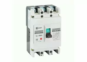 458297 - EKF Автоматический выключатель ВА-99М 100/80А 3P 20кА mccb99-100-80m (1)