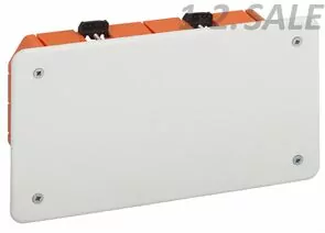 763101 - ЭРА коробка распред. 172х96х45мм СУ для полых стен с пласт. лапк. и крышкой IP20 KRP-172-96-45 9978 (1)