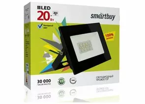 562870 - Smartbuy прожектор св/д 20W(1600lm) SMD 6500K 180x140x80 180-240V IP65 SBL-FLSMD-20-66K (1)