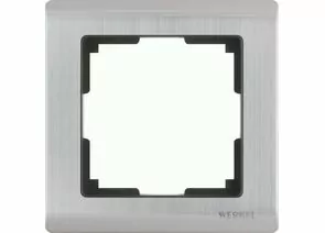 732677 - Werkel рамка СУ 1 мест. Metalliс (глянцевый никель) W0011602 a051000 (1)