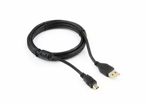 239070 - Кабель USB(A)шт. - miniUSBшт. 1.8 м с фильтром GOLD Gembird/Cablexpert CCF-USB2-AM5P-6 (1)