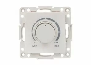 769008 - EKF Стокгольм мех. светорегулятор СУ 600W 220В белый автоклеммы (корпус PC) EYD06-101-10 (1)
