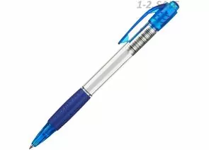 605046 - Ручка шарик. Attache Happy, прозрачн. корп, цвет чернил-синий 563886 (1)