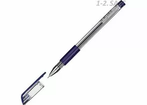 605064 - Ручка гелевая Attache Gelios-030 синий стерж, игольчатый, 0,5мм 613148 (1)