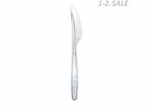 713491 - Нож однораз. 180мм прозрачный, ПС, 50шт/уп Комус (1)