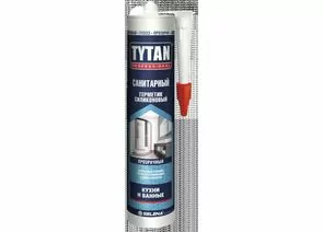 772551 - Tytan (Титан) Professional герметик силиконовый санитарный бесцветный 280мл, арт.17998 (1)