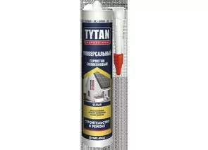772552 - Tytan (Титан) Professional герметик силиконовый универсальный белый 280мл, арт.17899 (1)