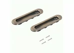 503654 - Ручки для раздвижных дверей Комплект из 2шт TIXX бронза SDH 501 АВ (20) (1)