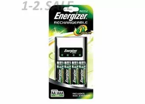 617512 - Зарядное устройство Energizer R03/R6x1/4 1HR Charger (акк.2R6x2300mAh) Е300321700 (1)