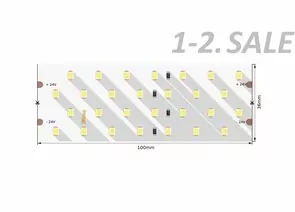 712575 - SWG Лента св/д ПРО 2835 280LED/m 26W/m 24V 2950Lm/m (5м, цена за 1м) 2800K-3200K 3K 7715 (1)