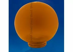 461190 - Uniel рассеиватель резьбовой шар гладкий/бронзовый d=20см САН-пластик UFP-R200A BRONZE (1)