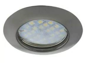 485313 - Ecola MR16 GU5.3 DL92 св-к выпуклый Черный Хром 30x80 Light FM1612EFY (200!) (1)