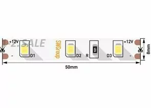 712596 - SWG Лента св/д стандарт 2835 60LED/m 6,3W/m 12V 550Lm/m (5м, цена за 1м) 2800K-3200K 3K 0754 (1)