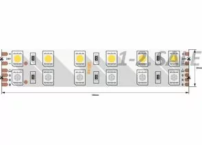 712651 - SWG Лента св/д стандарт 5050 120LED/m 28,8W/m 24V RGB + 6000K 2628 (1)