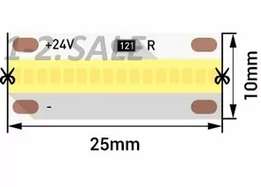 772565 - SWG/Design LED Лента св/д 24V DSG FOB NW 640L-V24-IP33 4000K 4K 640LED 14W/m (5м цена за метр) (1)