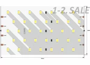 772579 - SWG/Design LED Лента св/д 24V 5x DSG 2835 WW 350L-V24-IP33 3000K 2K 875LED 31W/m LUX 2.5м цена за м (1)