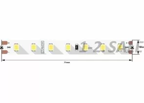 772587 - SWG/Design LED Лента св/д 24V DSG 2835 DW 98L-V24-IP33 4000K 4K 490 LED 10W/m LUX (5м цена за метр) (1)