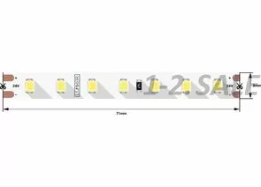 772588 - SWG/Design LED Лента св/д 24V DSG 2835 WW 98L-V24-IP33 2700K 2K 490 LED 10W/m LUX (5м цена за метр) (1)