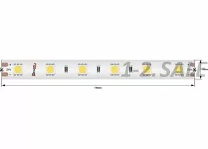 772625 - SWG/Design LED Лента св/д 24V DSG 5050 W 60L-V24-IP65 6000K 6K 300LED 14.4W/m LUX (5м цена за метр) (1)