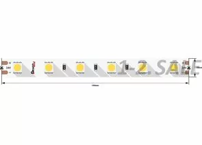 772626 - SWG/Design LED Лента св/д 24V DSG 5050 DW 60L-V24-IP33 4000K 4K 300LED 14.4W/m LUX(5м цена за метр) (1)